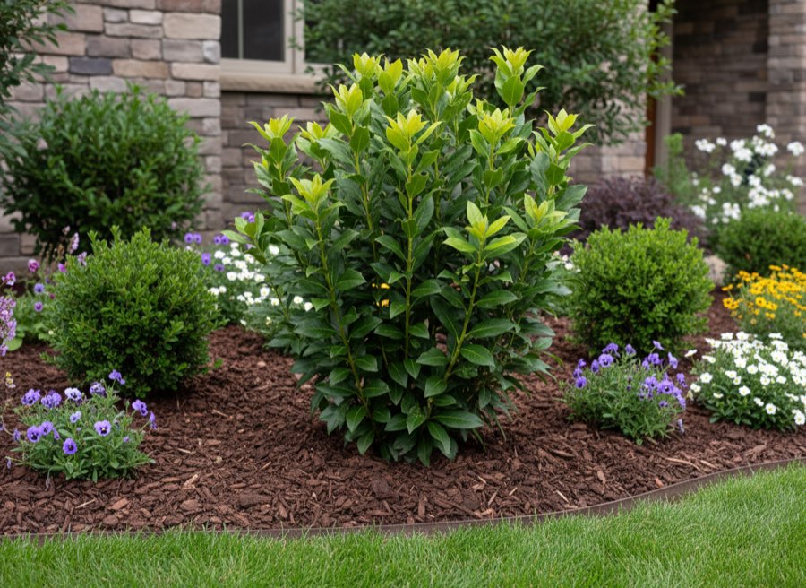 Green Goblet (Prunus laurocerasus 'Green Goblet')
