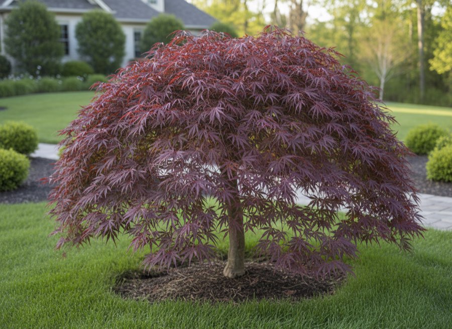 Tamukeyama Laceleaf Maple (Acer palmatum var. dissectum 'Tamukeyama')